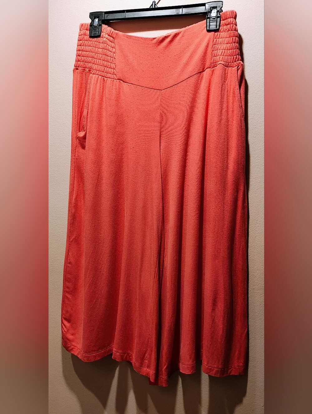 Torrid Coral Wide-Leg Pull-On Pants Size 00